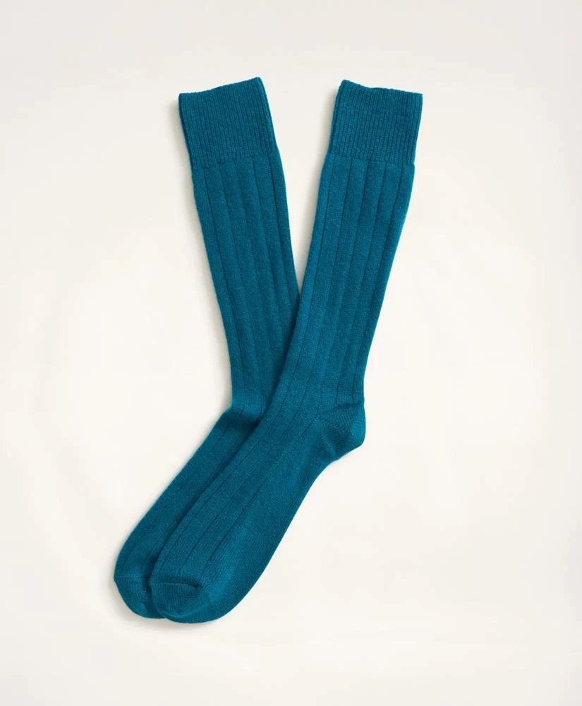 Brooks Brothers Cashmere Crew Socks 1