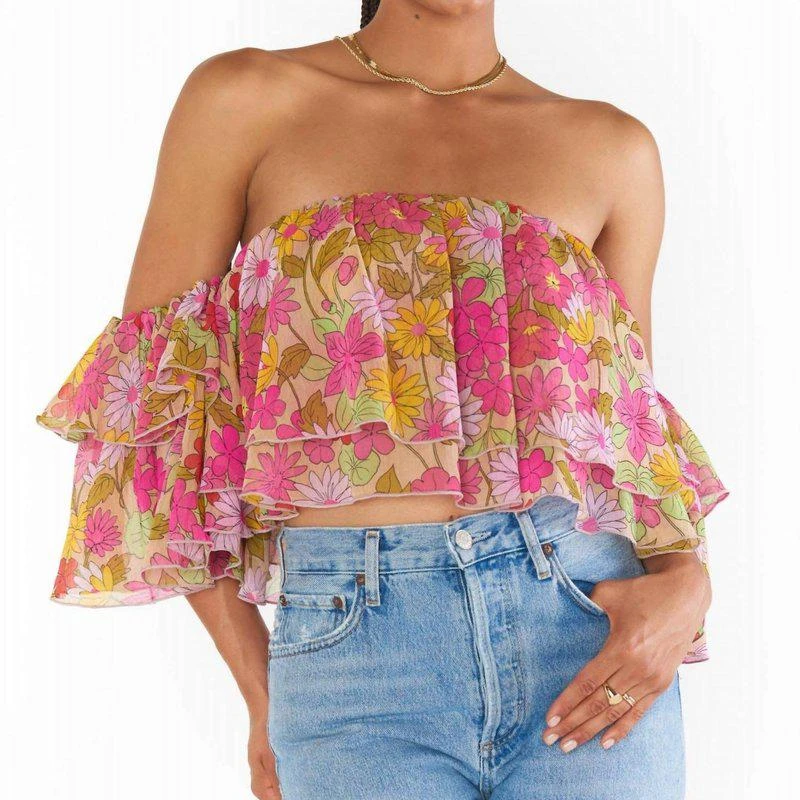 Show Me Your Mumu Rossella Floral Top 1