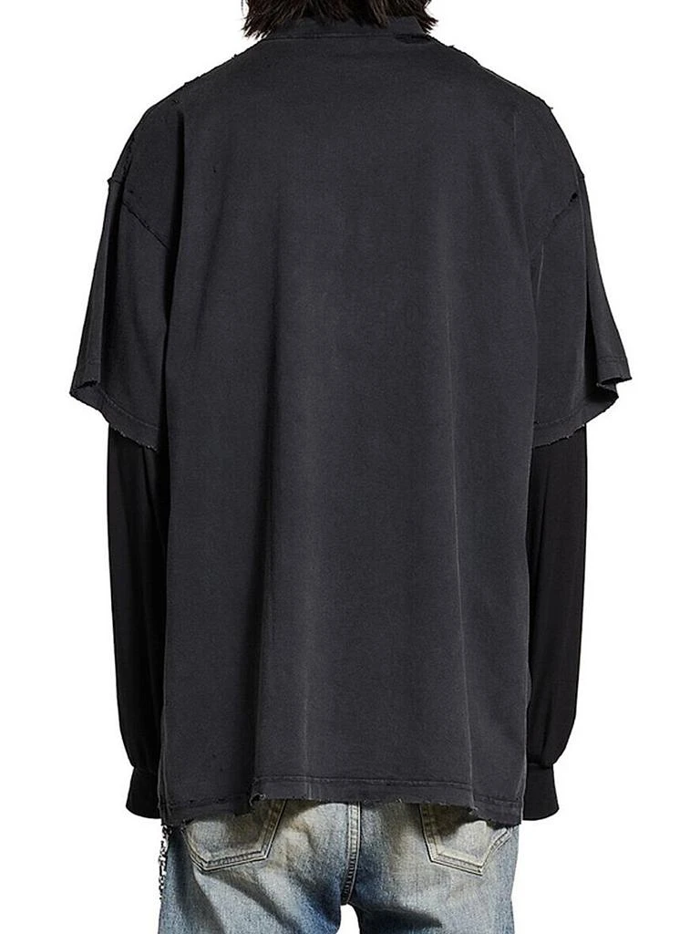 Balenciaga 3B Liquefied T-Shirt Oversized 5