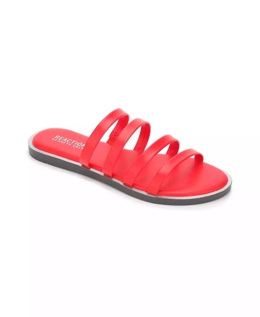 Kenneth Cole Women's Sloan Four Band Slide Flat Sandals 1