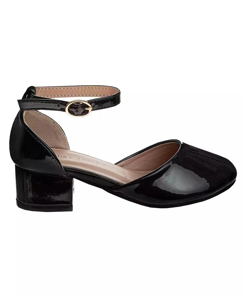 Laura Ashley Little and Big Girls Low Heeled Dress Shoe 3