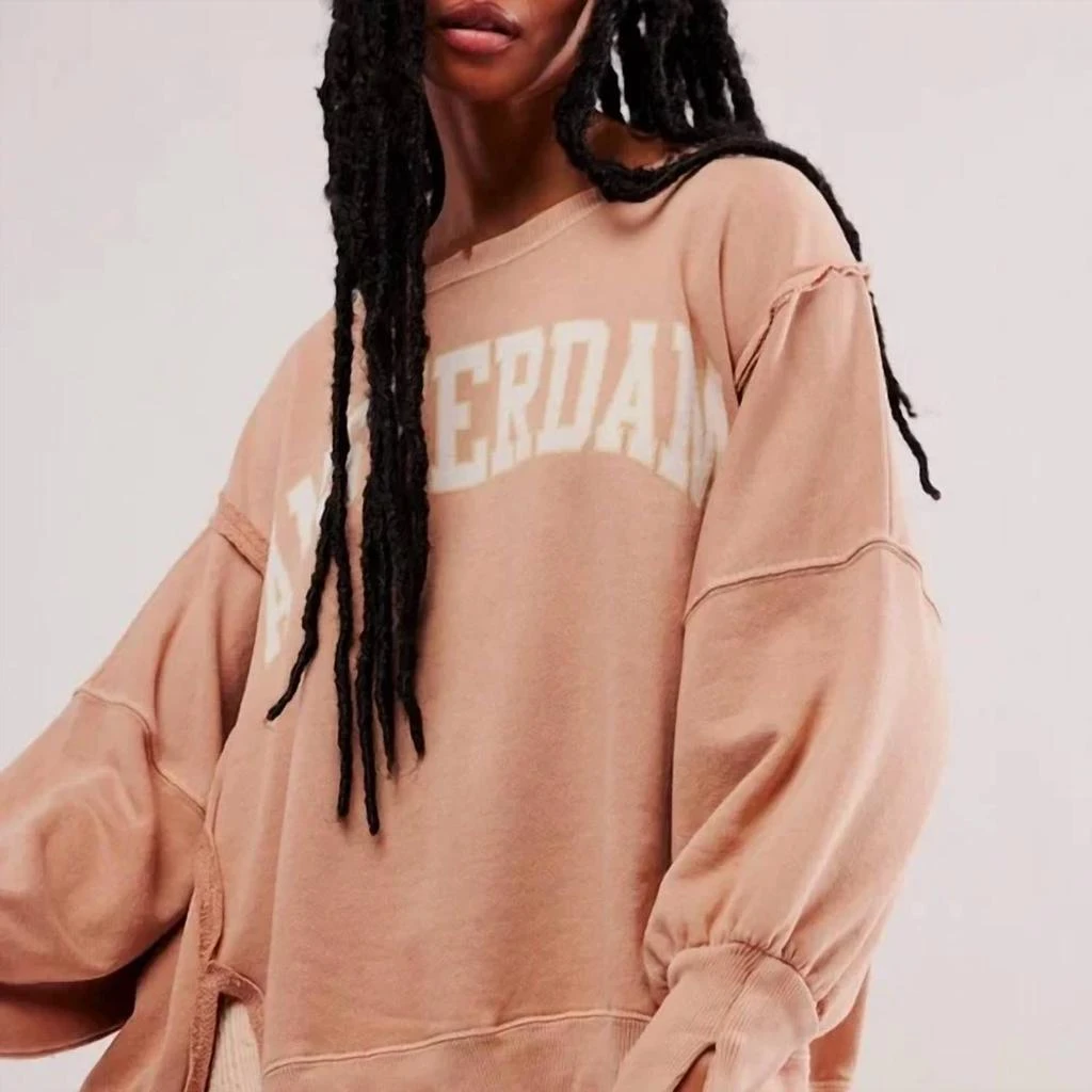 Free People Free People - Graphic Camden Sweatshirt 1