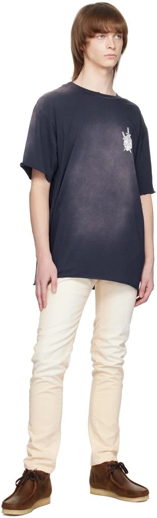 Alchemist Beige Button-Fly Jeans 4
