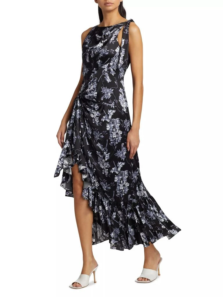 Cinq à Sept Anwen Floral Silk Midi-Dress 2
