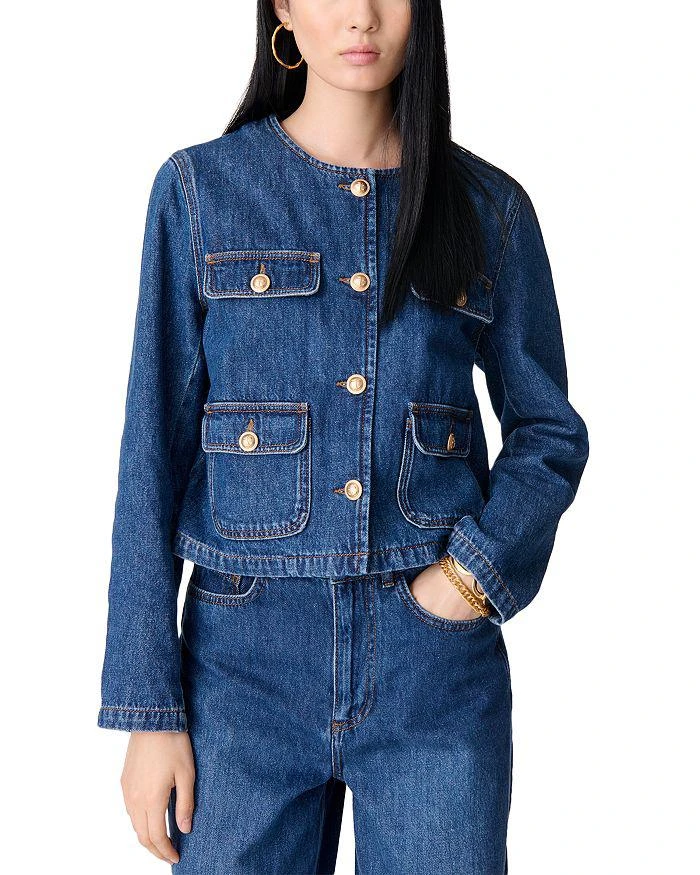VANESSA BRUNO Deana Denim Jacket 5