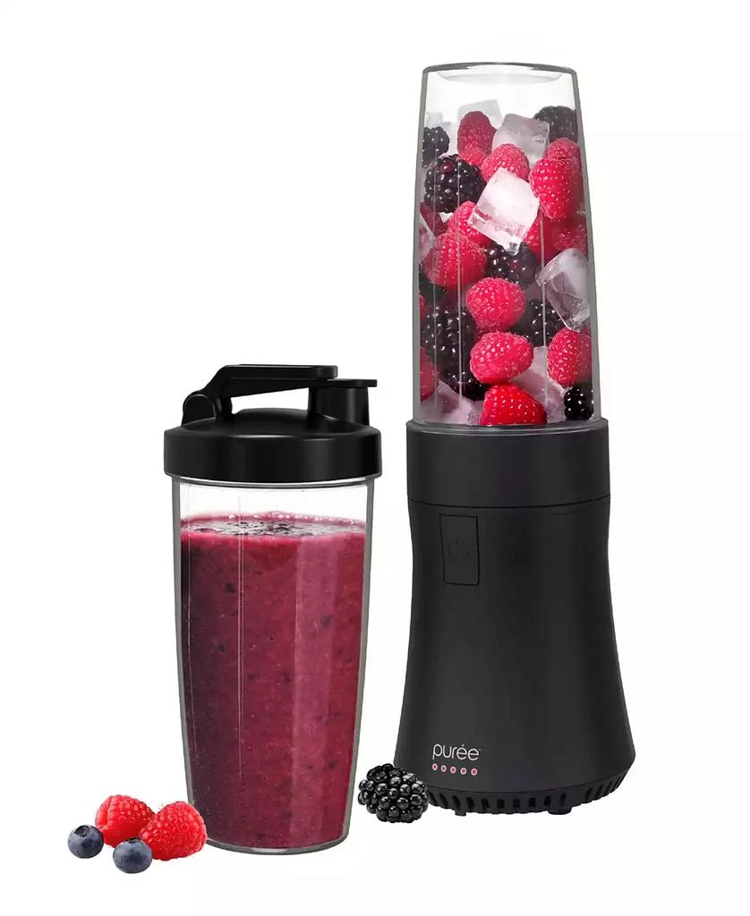 Tzumi Puree 18 oz. One-Touch Mini Blender