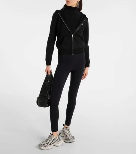 Balenciaga Cotton-blend jersey hoodie 2
