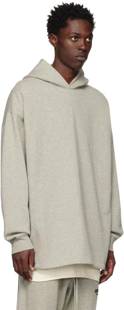 Essentials Gray Relaxed Hoodie 2
