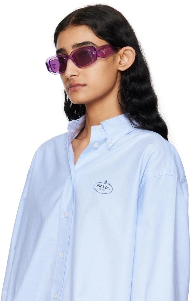 Prada Purple Symbole Sunglasses 4