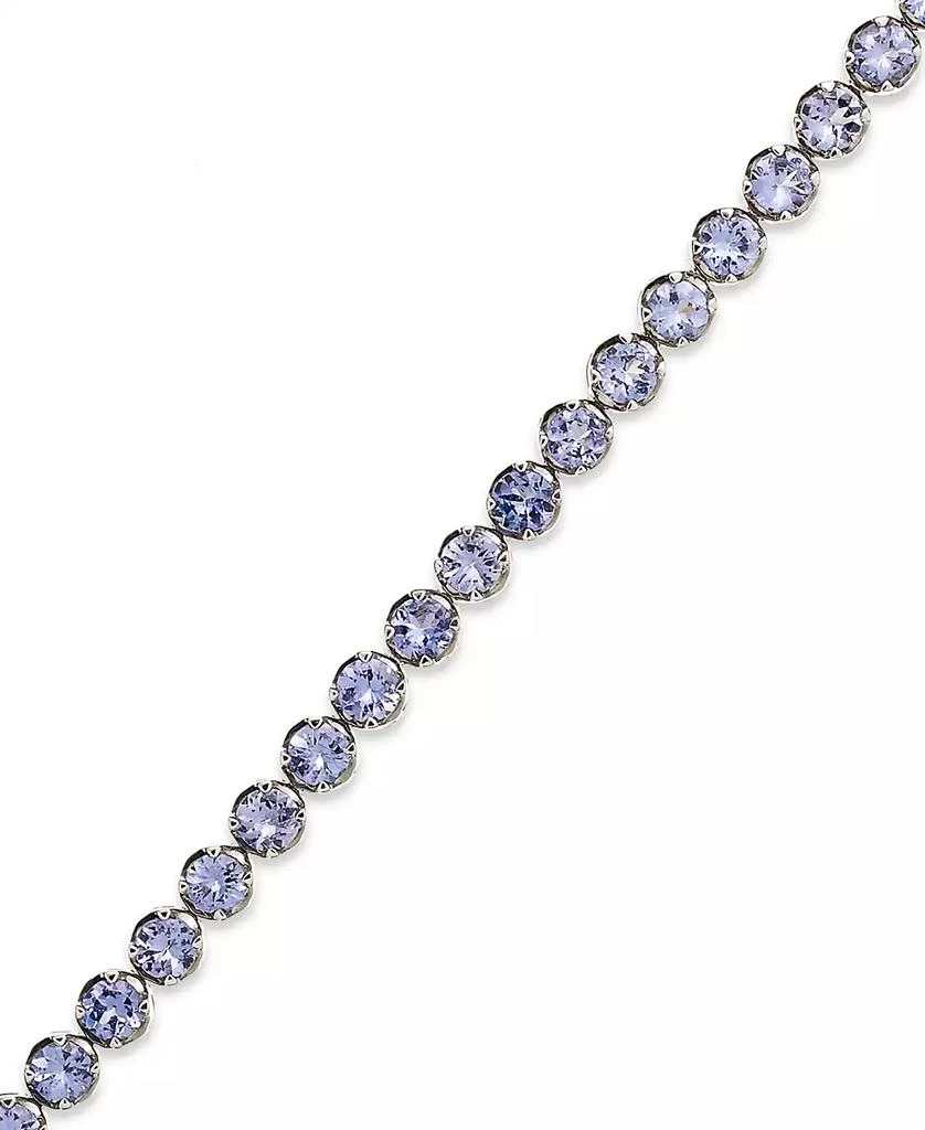 Macy's Sterling Silver Tanzanite Tennis Bracelet (10 ct. t.w.) 1