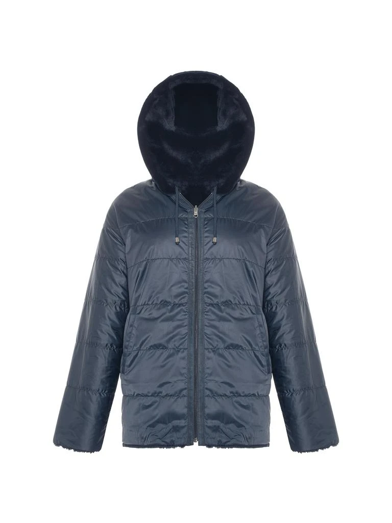 WOLFIE FURS Made For Generationsâ„¢ Reversible Hooded Shearling Jacket 3