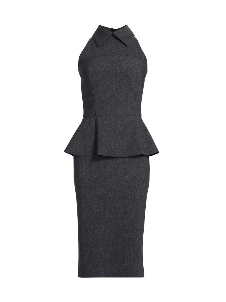 Chiara Boni Idino Peplum Cocktail Dress 1