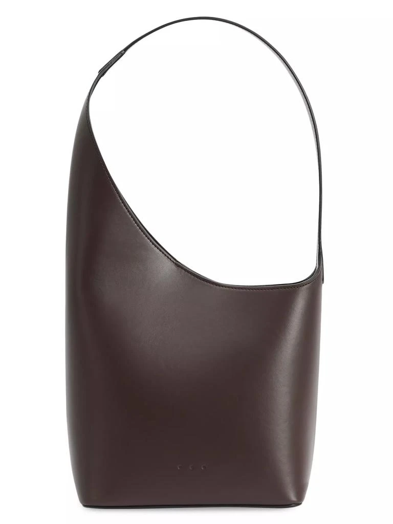 AESTHER EKME Mini Demi Lune Leather Shoulder Bag 1