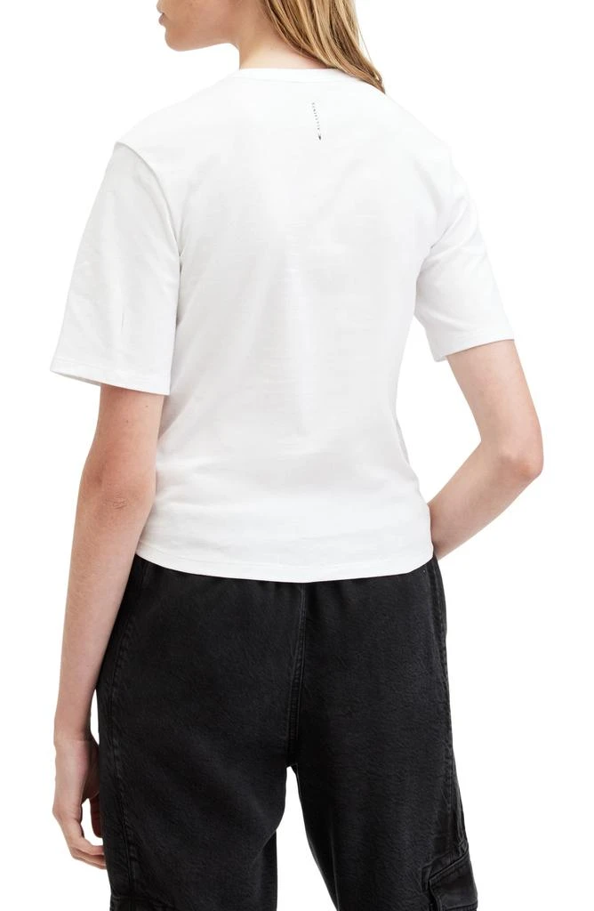 ALL SAINTS Gia Ruched T-Shirt 2