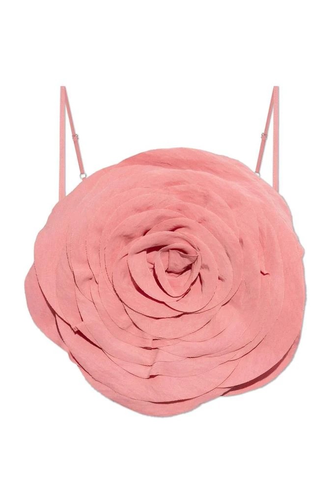 BLUMARINE Blumarine Rose Effect Cropped Top 1