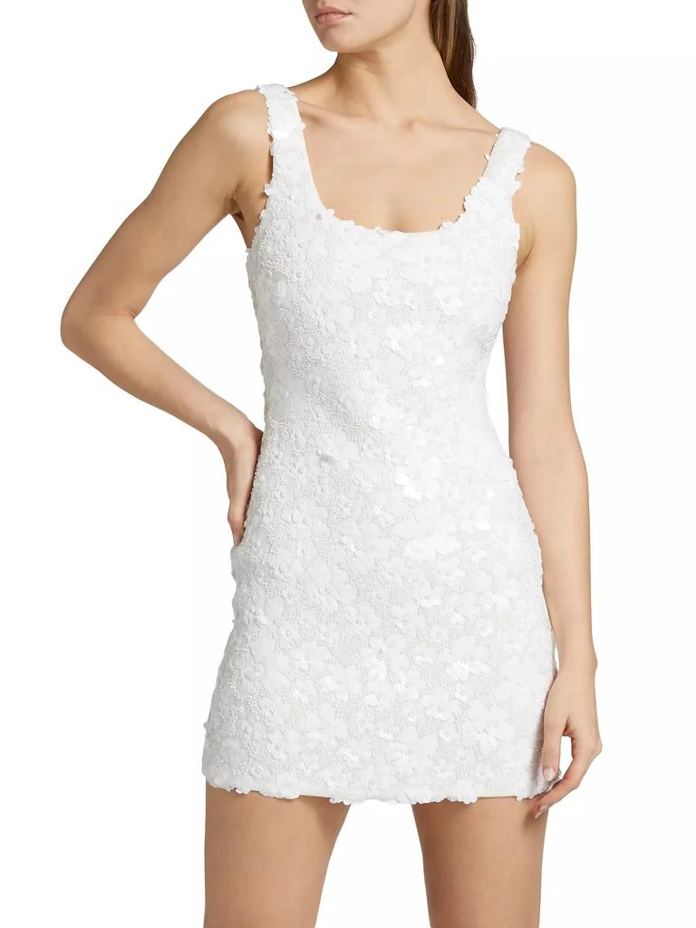 Michael Kors Floral Sequined Minidress 3