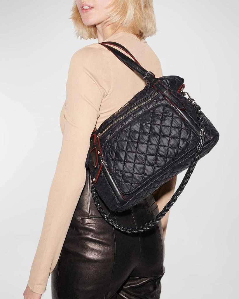 MZ Wallace Crosby Everywhere Quilted Tote Bag 2