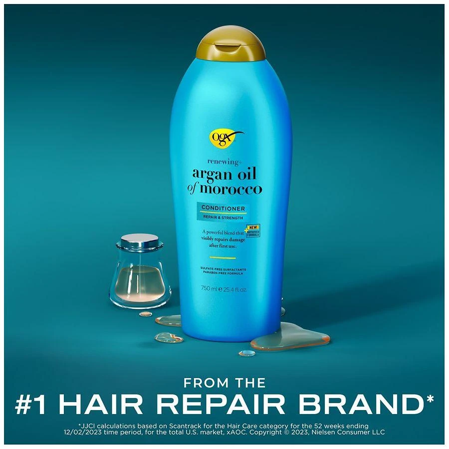 OGX Renewing + Argan Oil of Morocco Hydrating Conditioner Citrus-Fresh, Floral-Green, & Woody 3