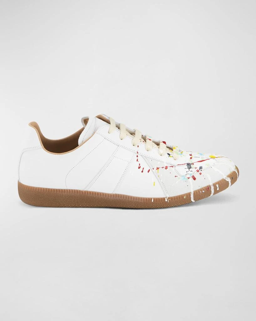 MAISON MARGIELA Men's Replica Paint-Splatter Sneakers 1