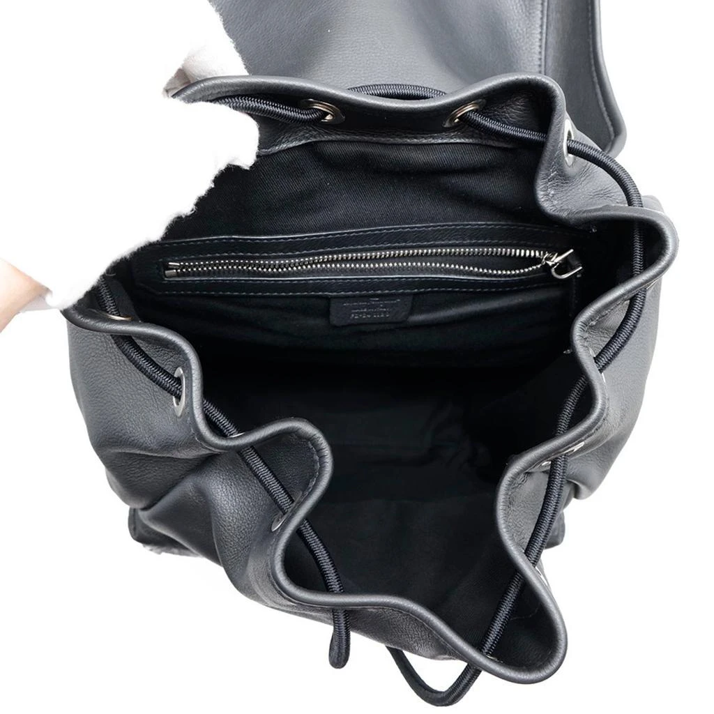 Salvatore Ferragamo Gancini Leather Backpack (Pre-Owned) 5