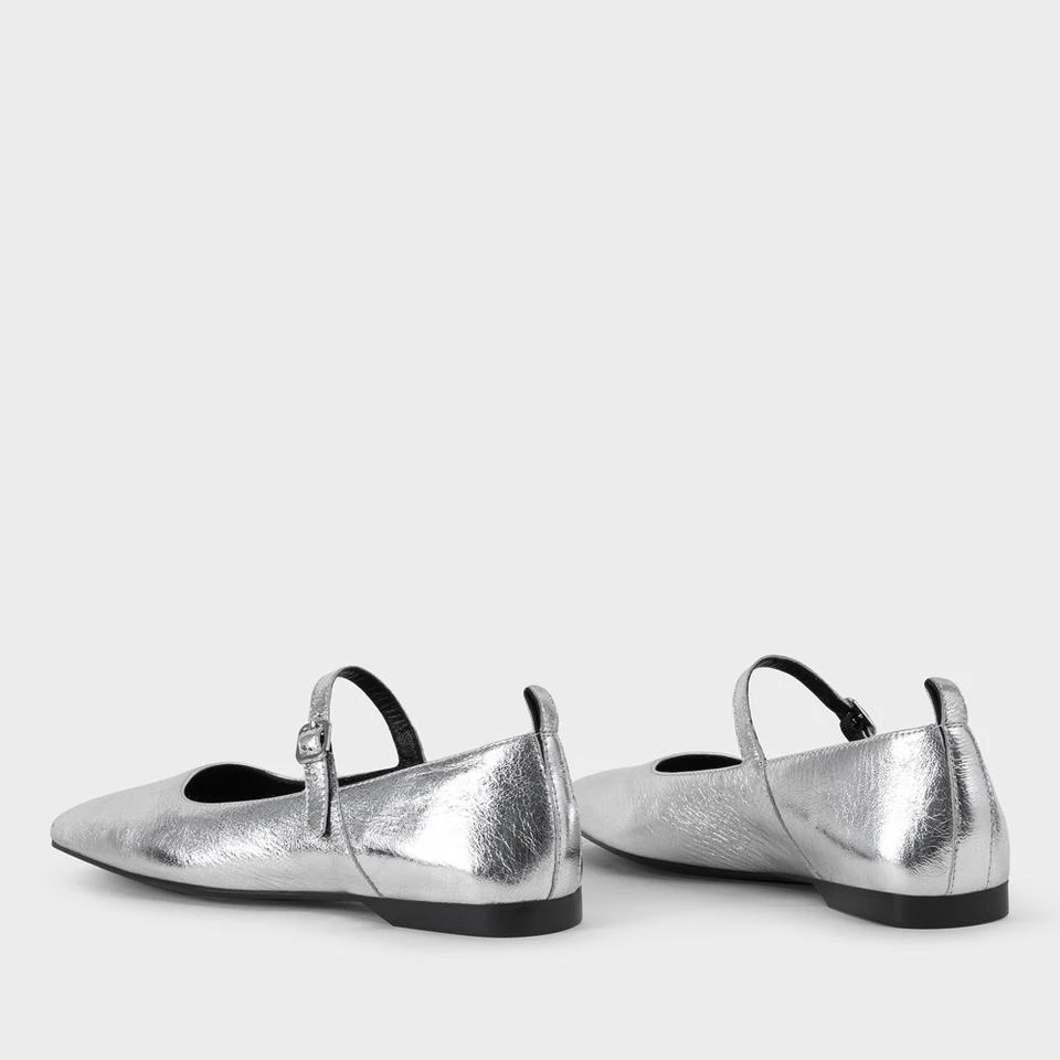 undefined VAGABOND DELIA LEATHER MARY-JANE FLATS 3