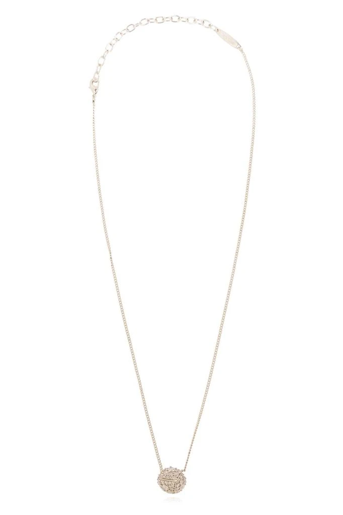Salvatore Ferragamo Ferragamo Pendant Embellished Chain-Linked Necklace 1