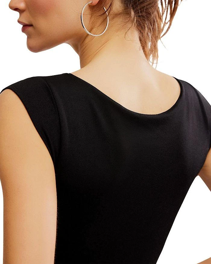 Free People Clean Lines Boat Neck Bodysuit 2