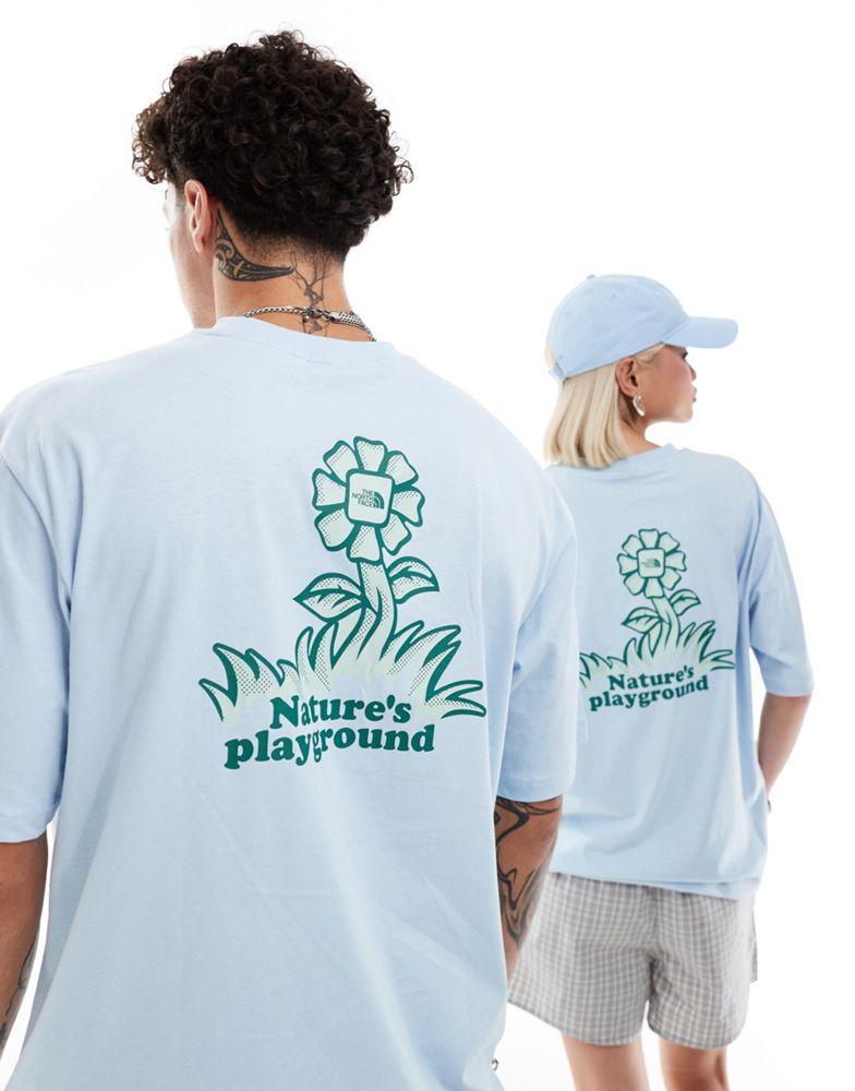 The North Face The North Face Flower backprint oversized t
