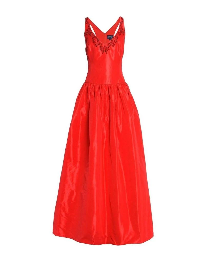 MARCHESA Marchesa - Taffeta Satin Ball Gown Embellished Dress 3