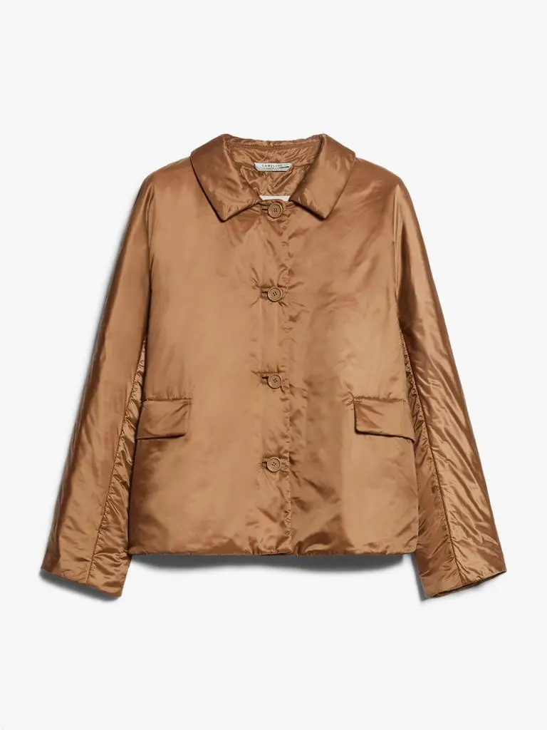 Max Mara Water-repellent technical canvas jacket 5