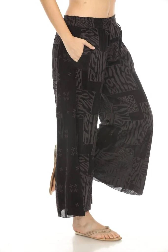 Johnny Was Johnny Was - YULIA PANT (SHORT LINED) JAGA 3