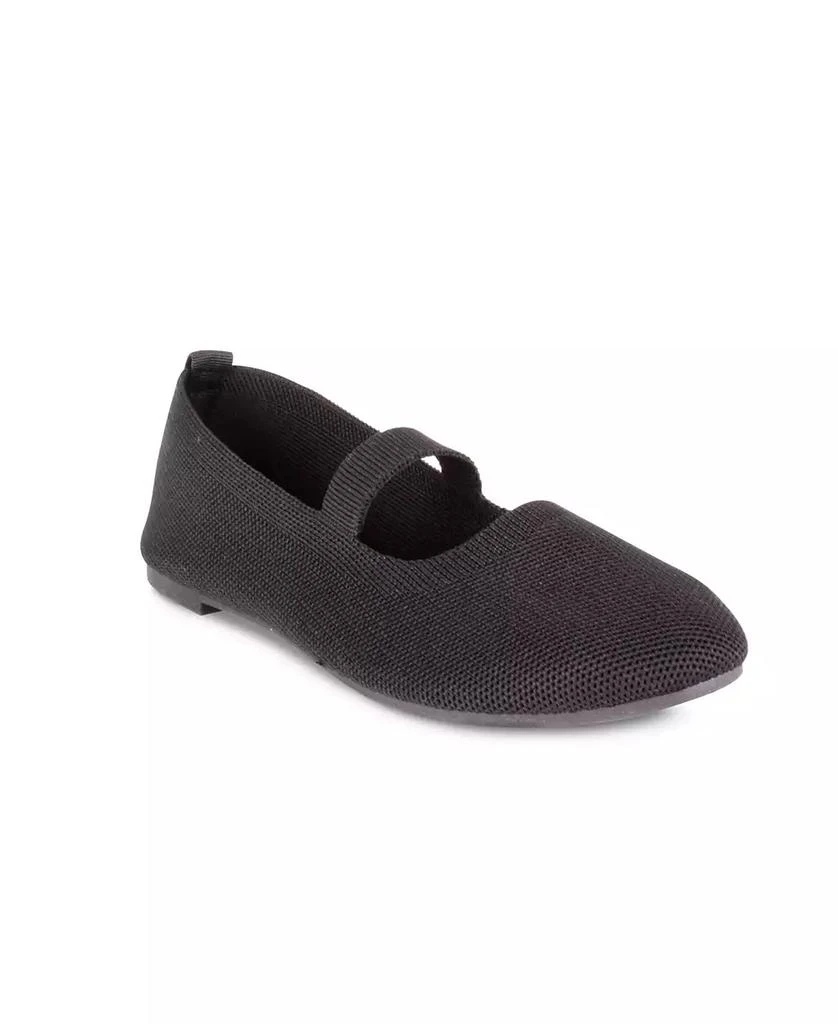 Danskin Women's Shine Knit Flat 1