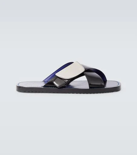 Burberry EKD Leather sandals 1