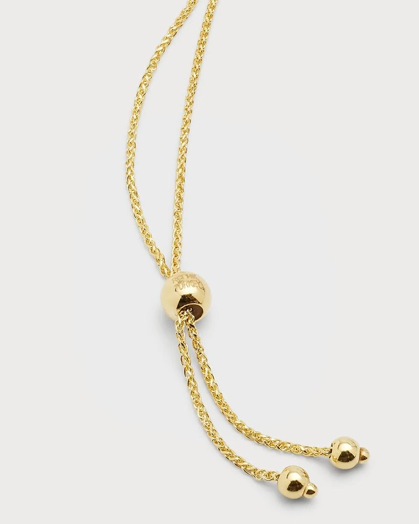 POPPY FINCH 14K Gold Diamond Daisy Bolo Bracelet 4