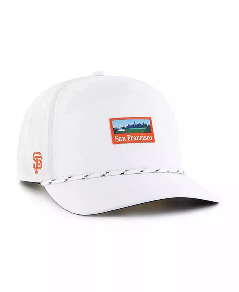 47 Brand Men's White San Francisco Giants Vacation Golf Hitch Adjustable Hat 1