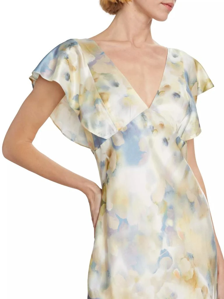 Rails Dina Diffused V-Neck Midi-Dress 6