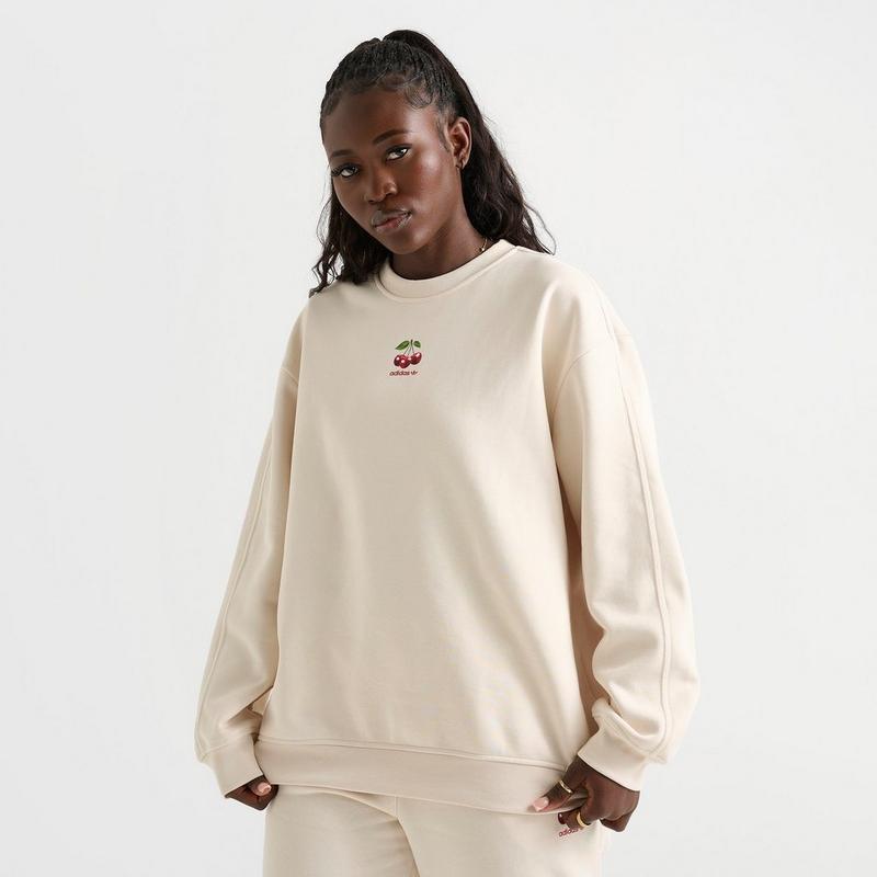 Women's adidas Originals Cherry Oversized Crewneck Sweatshirt – On