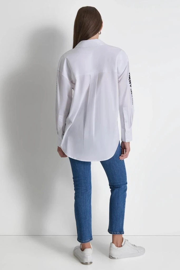 DKNY POPLIN BUTTON DOWN 2