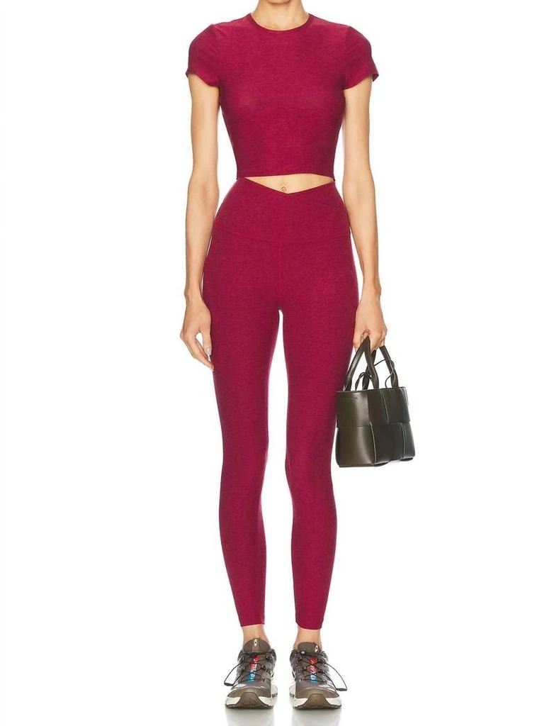 Beyond yoga Beyond Yoga - Featherweight Let Go Twist Back Cropped Top 4