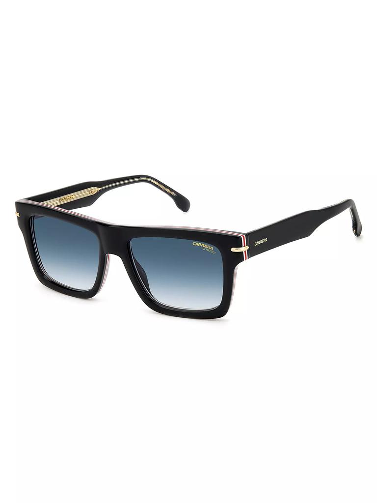 Carrera 54MM Acetate Rectangular Sunglasses