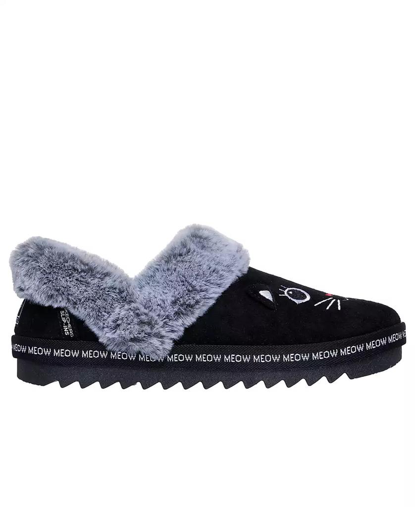 SKECHERS Women's Slip-ins: BOBS Cozy Kiss - Meow PJs Comfort Slippers from Finish Line