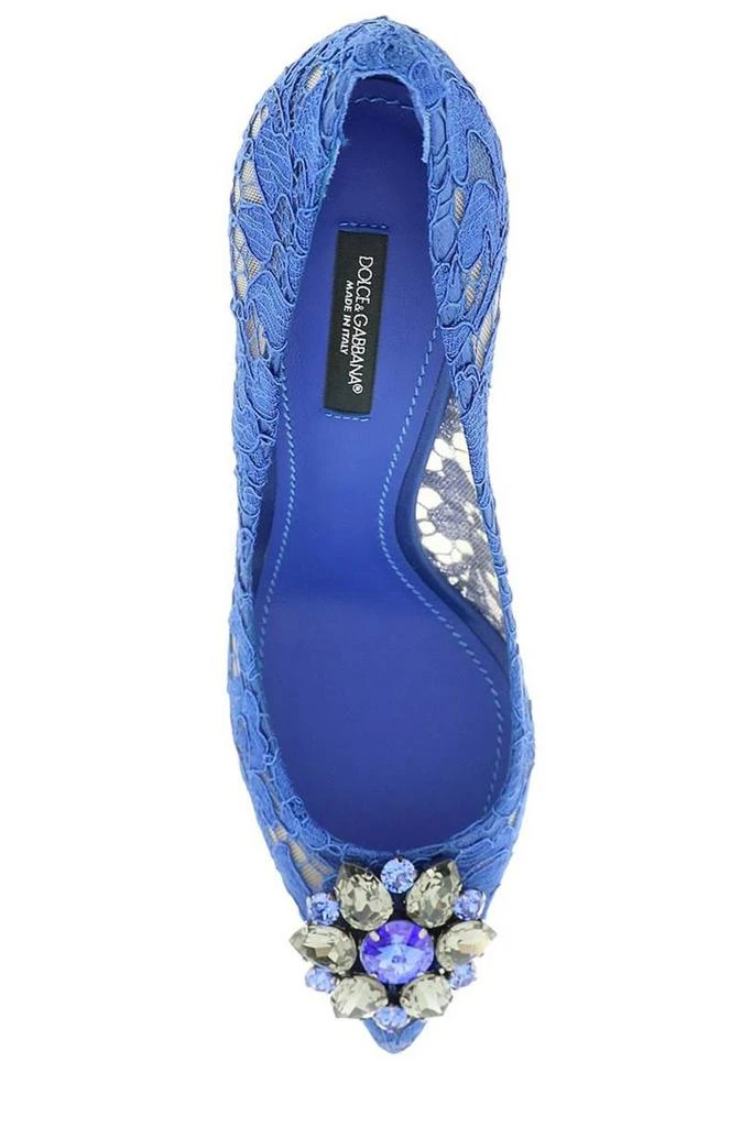 Dolce 
Gabbana Dolce 
Gabbana Taormina Lace Embellished Pumps 4