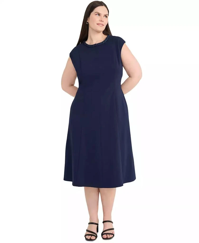 maggy london fit & flare dress Maggy London Women's Tie Halter Neck Fit And Flare Mini Dress Black / 12 main image 0