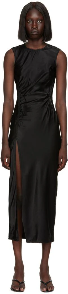 Anna October Black Shu Maxi Dress 1