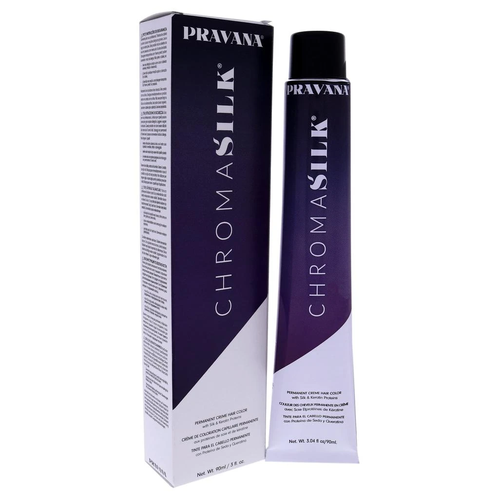Pravana ChromaSilk Creme Hair Color - 4.56 Mahogany Red Brown For Unisex 3 oz Hair Color 3