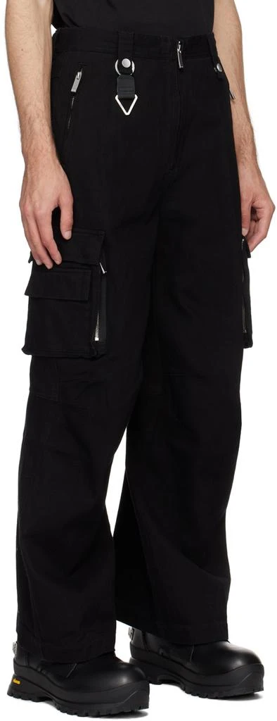 C2H4 Black Construction Cargo Pants 2