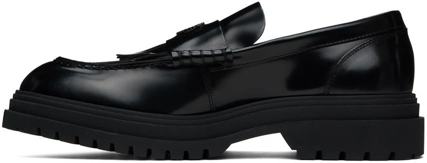 Fred Perry Black B5316 Loafers 3