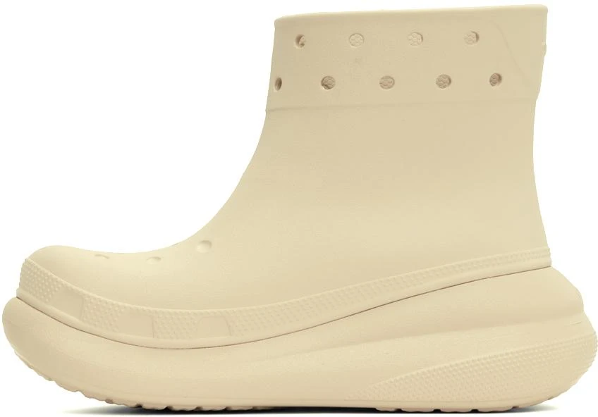 Crocs Beige Crush Boots 3