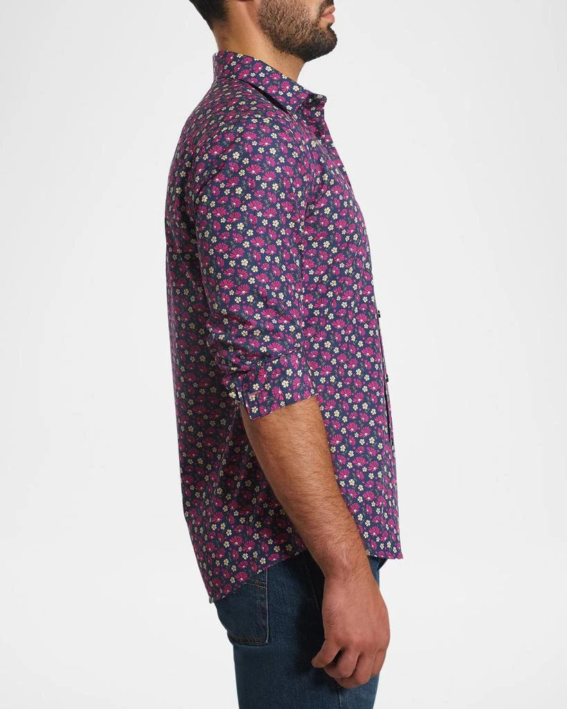 Jared Lang Men's Floral Sport Shirt 2