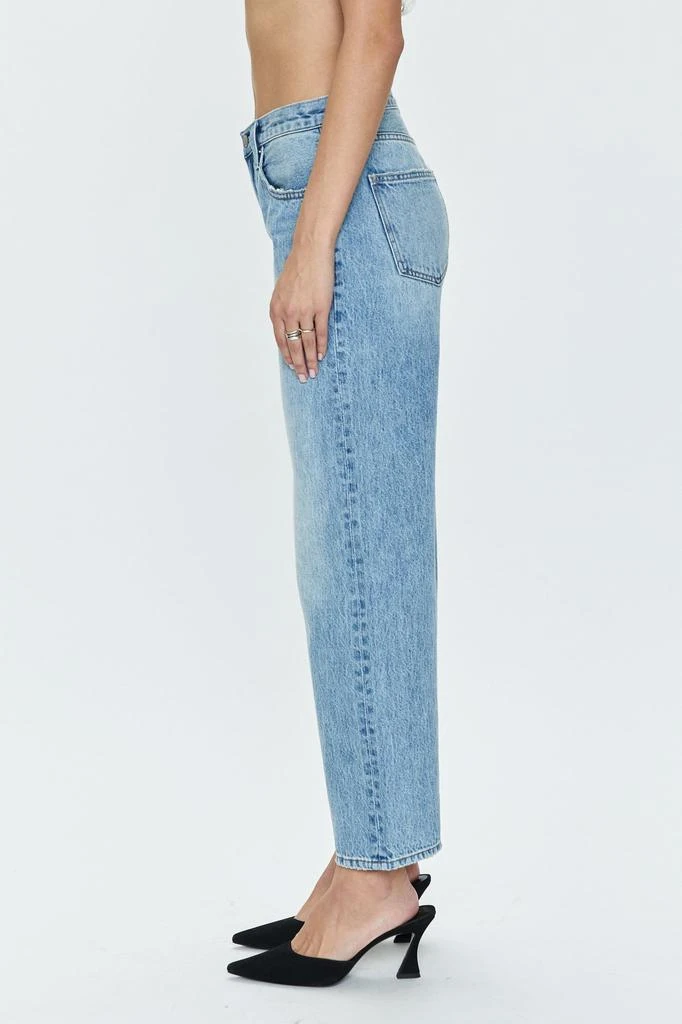Pistola Denim Lexi Mid Rise Bowed Straight - Bowie 3